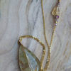 rutilated quartz pendant