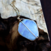 Rainbow Moonstone Artisan Pendant