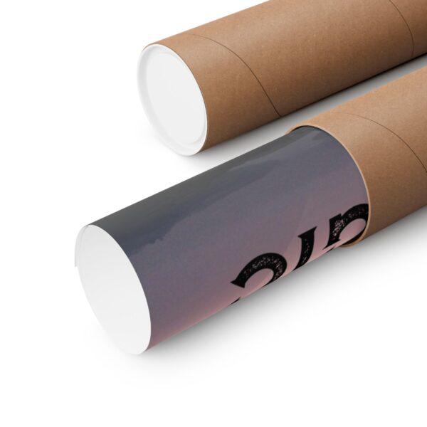 Photographic fine art poster that says, You are the Magic. Rolled up and in it's shipping tube.