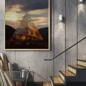 Wall Art Poster of the Element of Fire