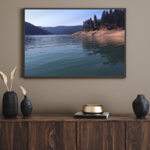 Photographic Canvas Wall Art of Dworshak Reservoir